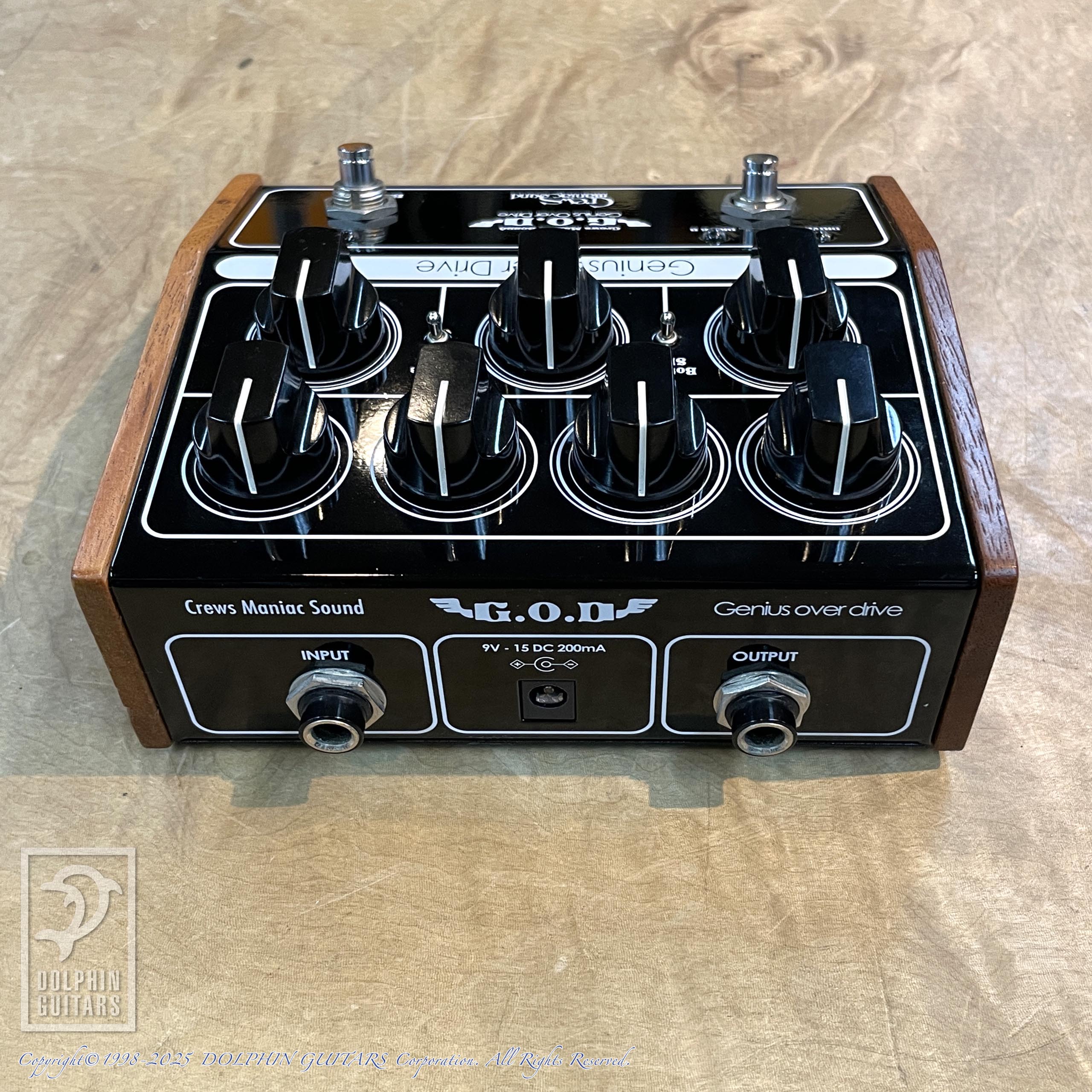 CREWS G.O.D Genius Over Drive|ドルフィンギターズ